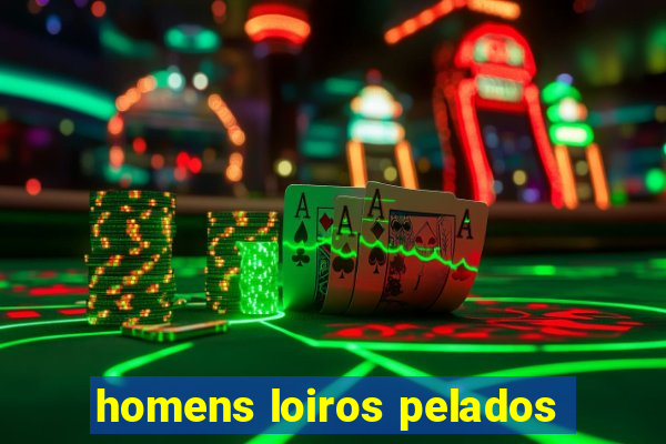 homens loiros pelados